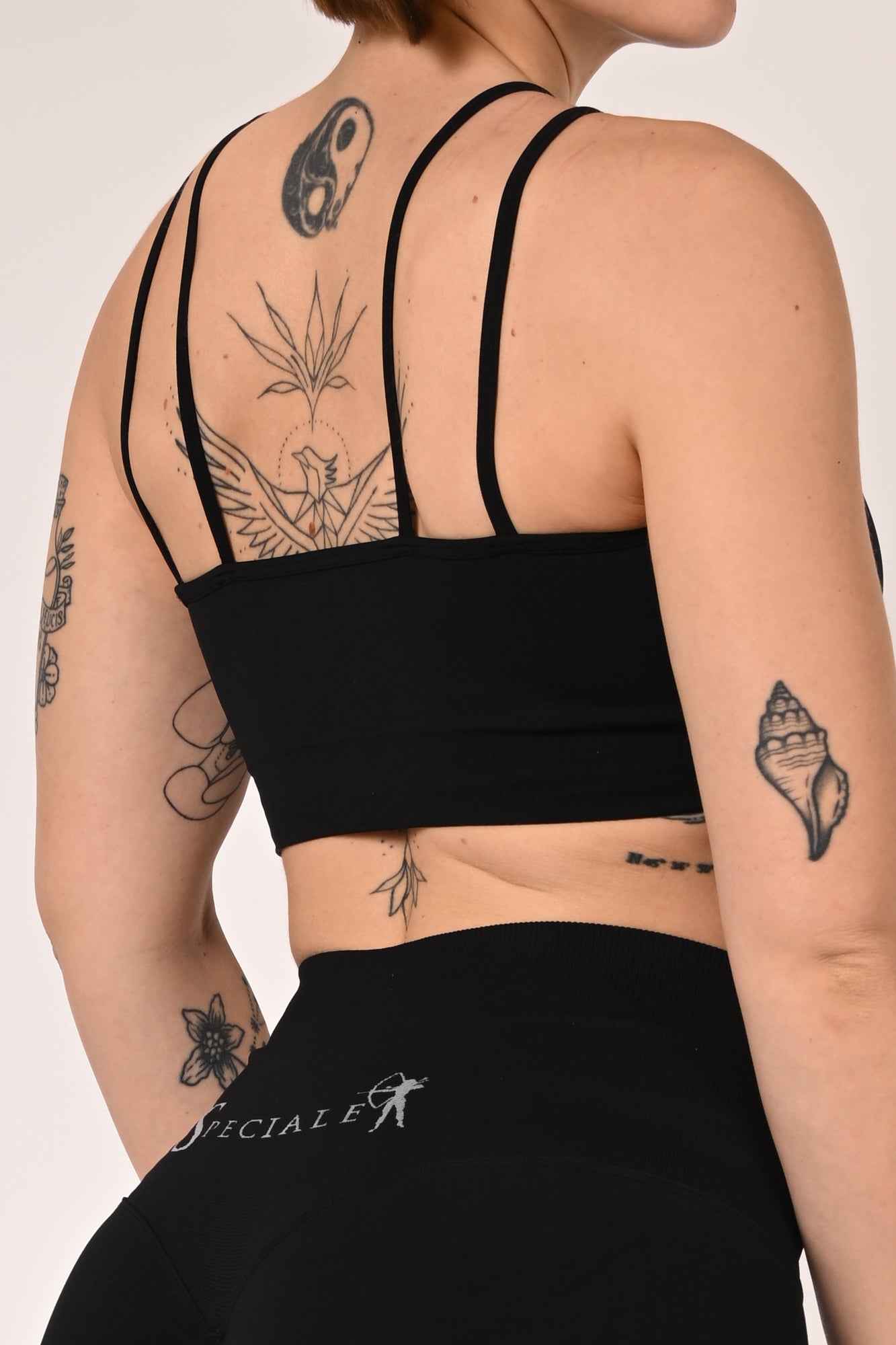 Top amazzone "Diana" - nero