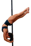 Culotte Pole Dance -  Selene - Blu cenere