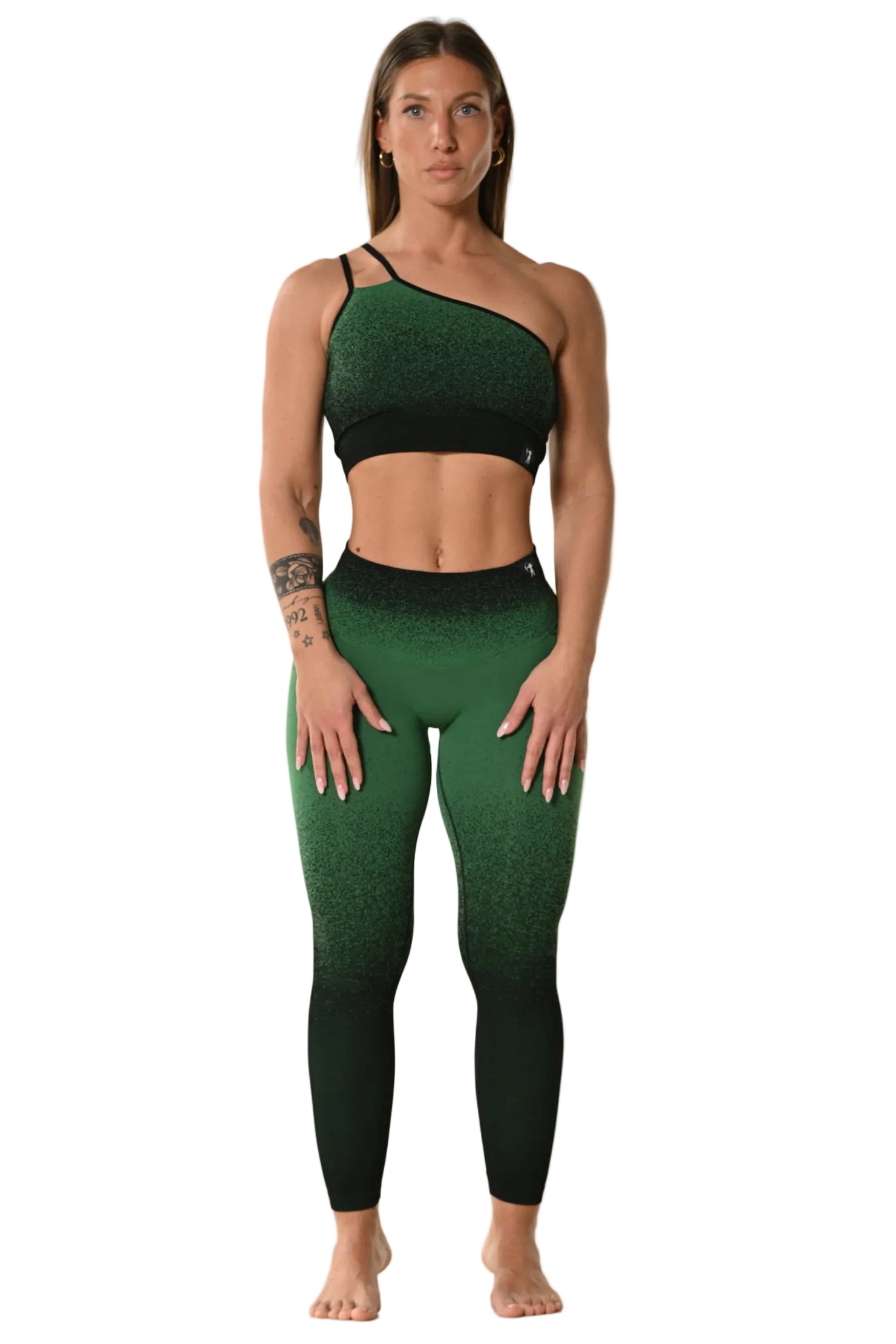 Leggings Sagitta Degradé - verde