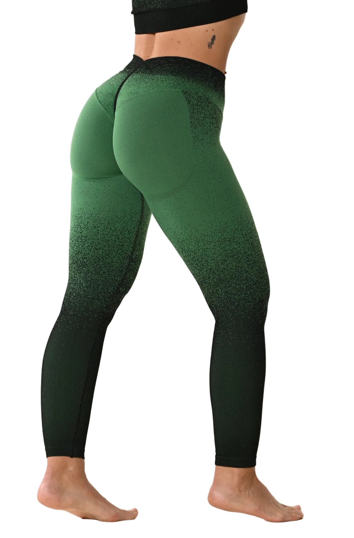 Leggings Sagitta Degradé - verde