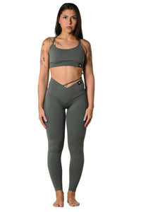 Leggings Wonder Woman - Verde militare