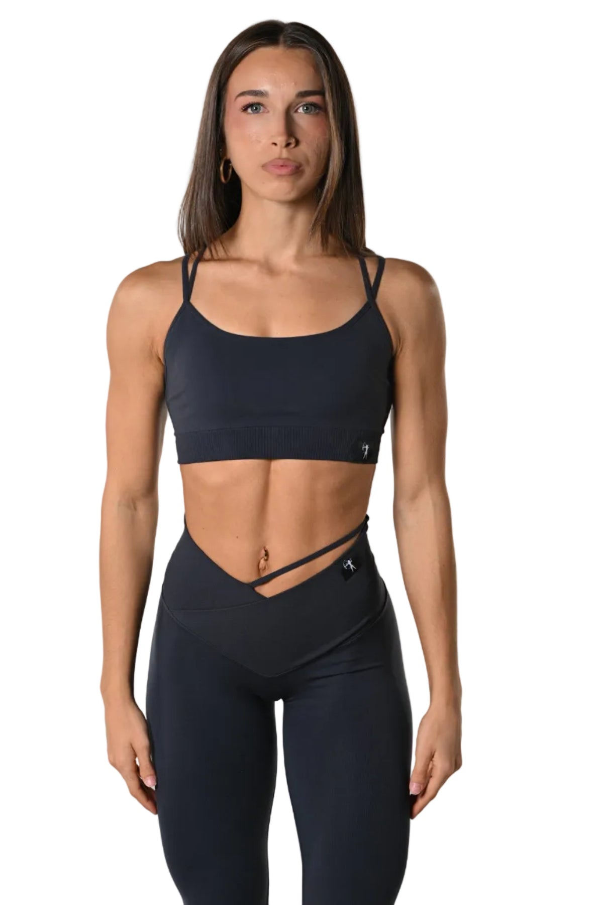Top incrociato - Blu Selene