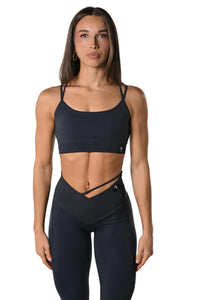 Top incrociato - Blu Selene