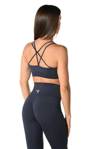 Top incrociato - Blu Selene