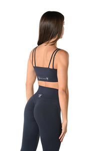 Top amazzone Blu Selene