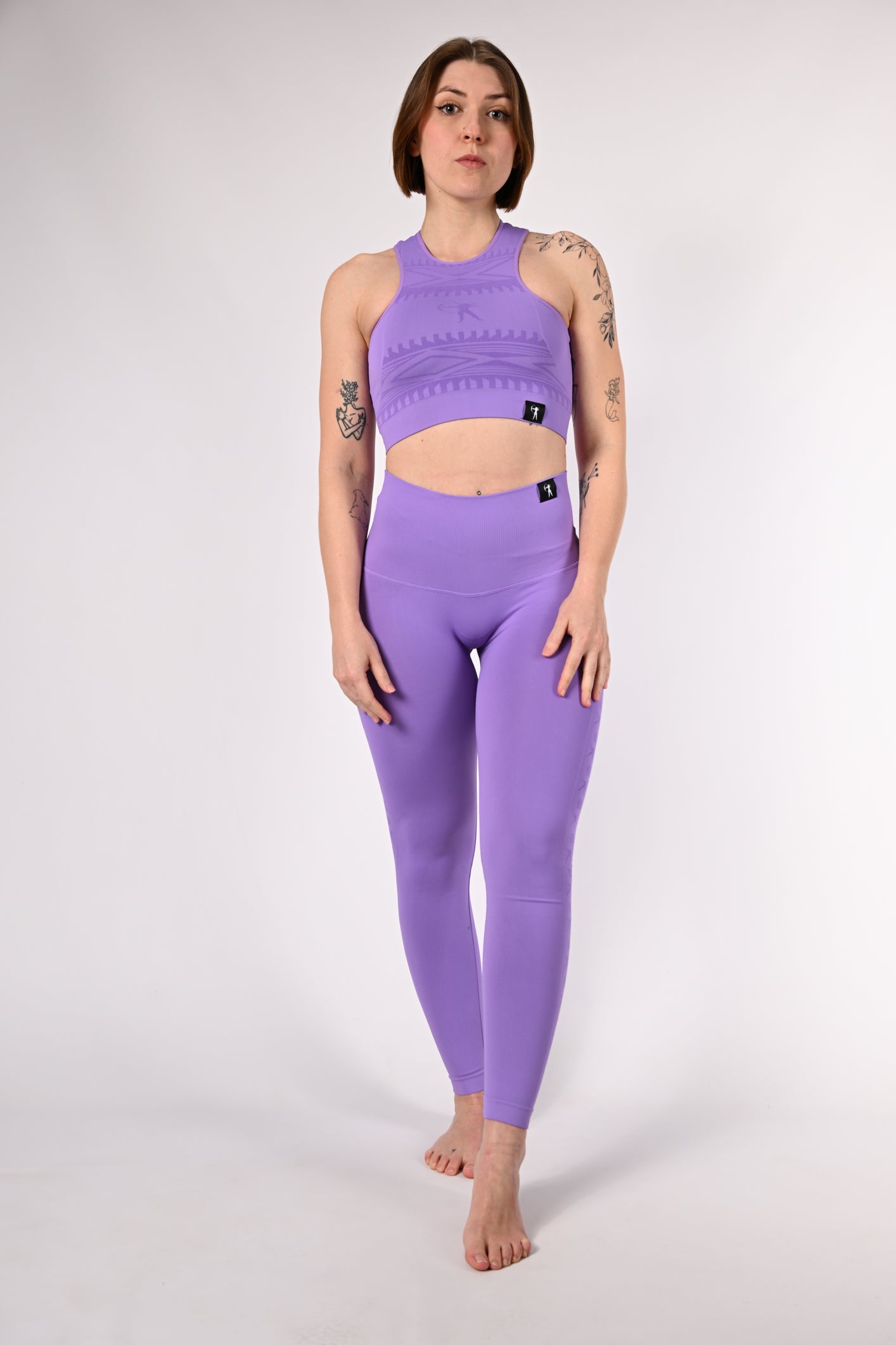 Leggings Tribal - lilla