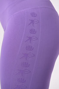 Leggings Tribal - lilla