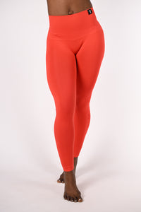 Leggings Tribal - corallo