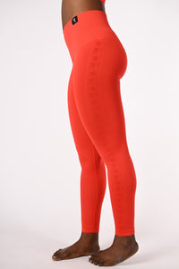 Leggings Tribal - corallo
