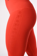 Leggings Tribal - corallo