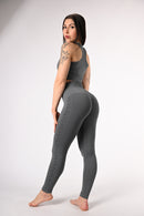 Leggings Tribal - grigio antracite