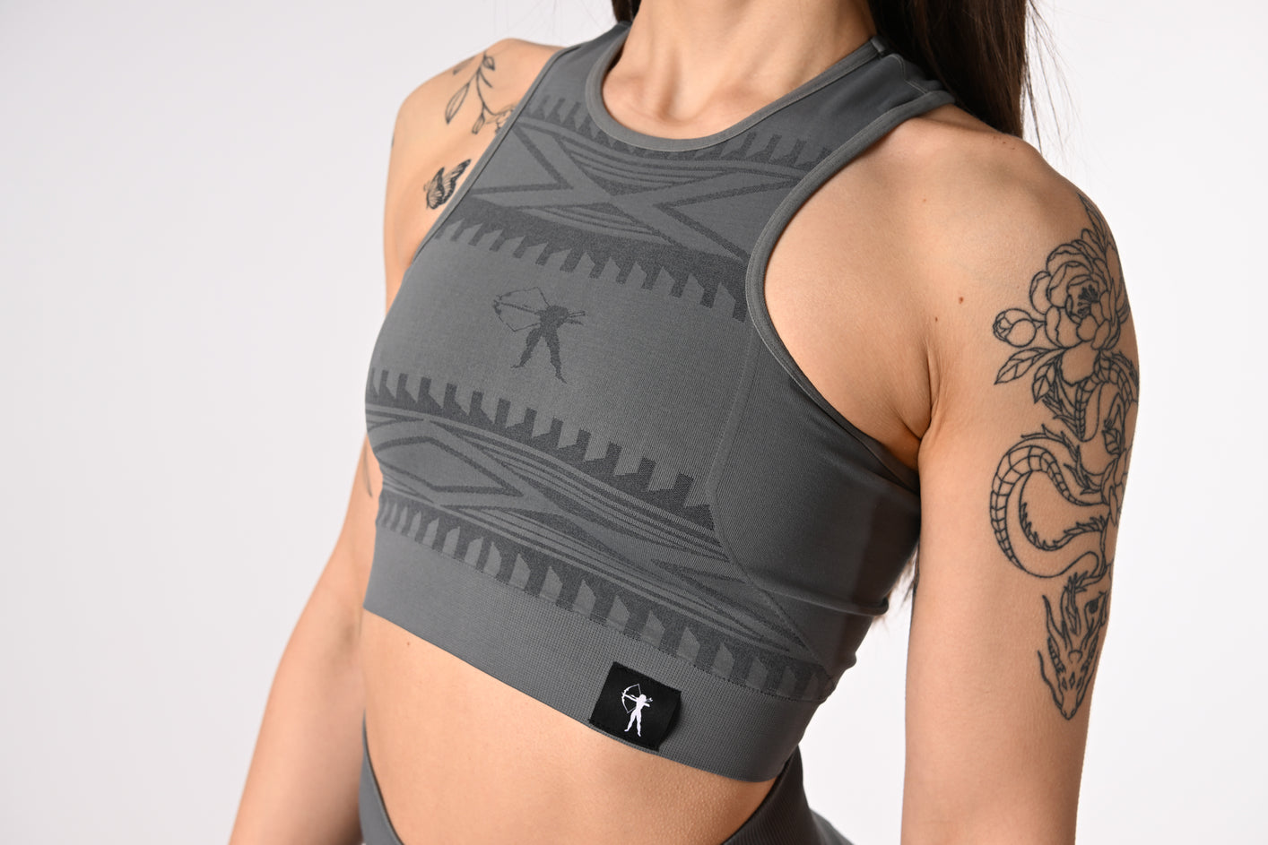 Top Tribal - grigio antracite