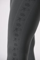 Leggings Tribal - grigio antracite
