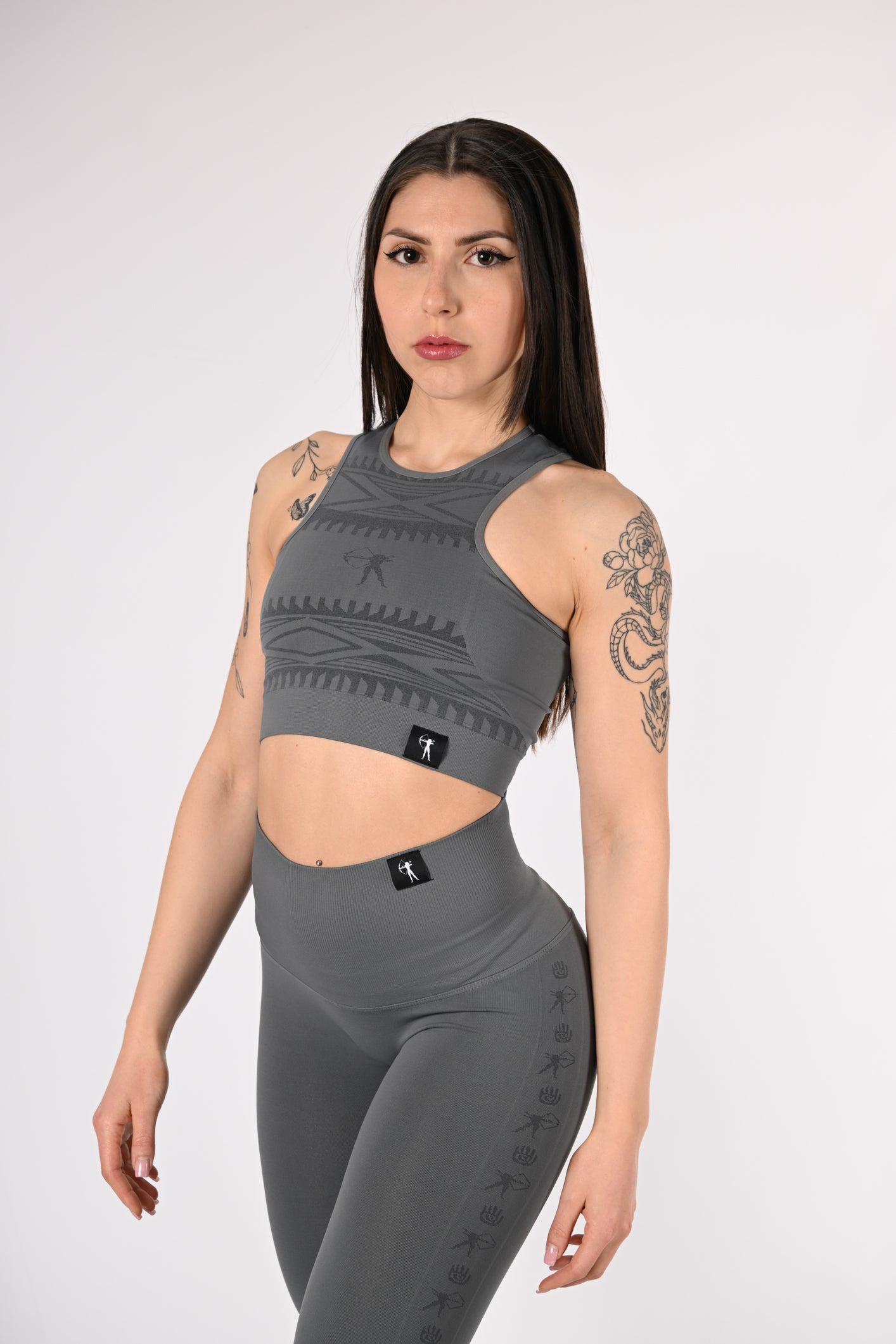 Top Tribal - grigio antracite