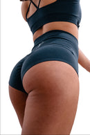 Culotte Pole Dance -  Selene - Blu cenere