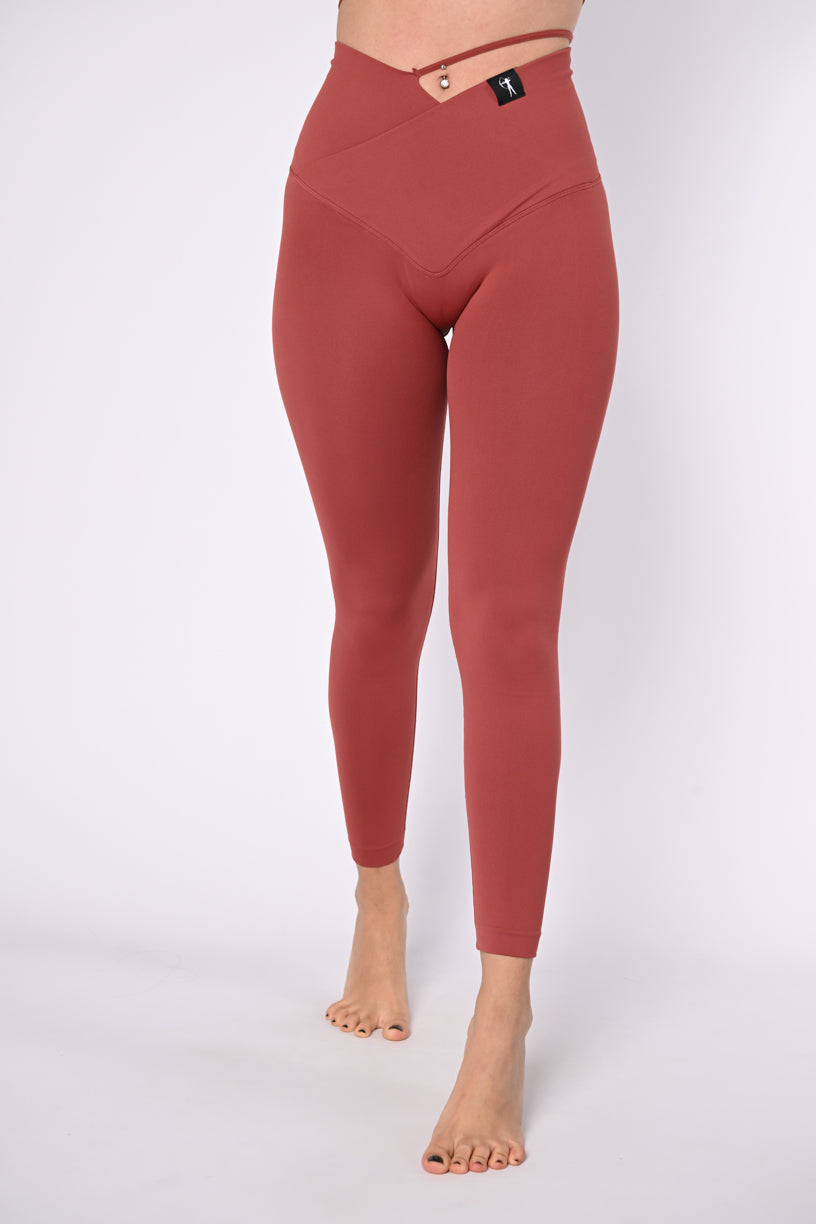 Leggings Wonder Woman - Marsala- ruggine