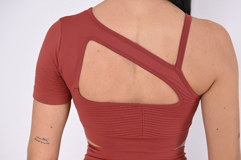 Top Wonder Woman - Marsala- ruggine