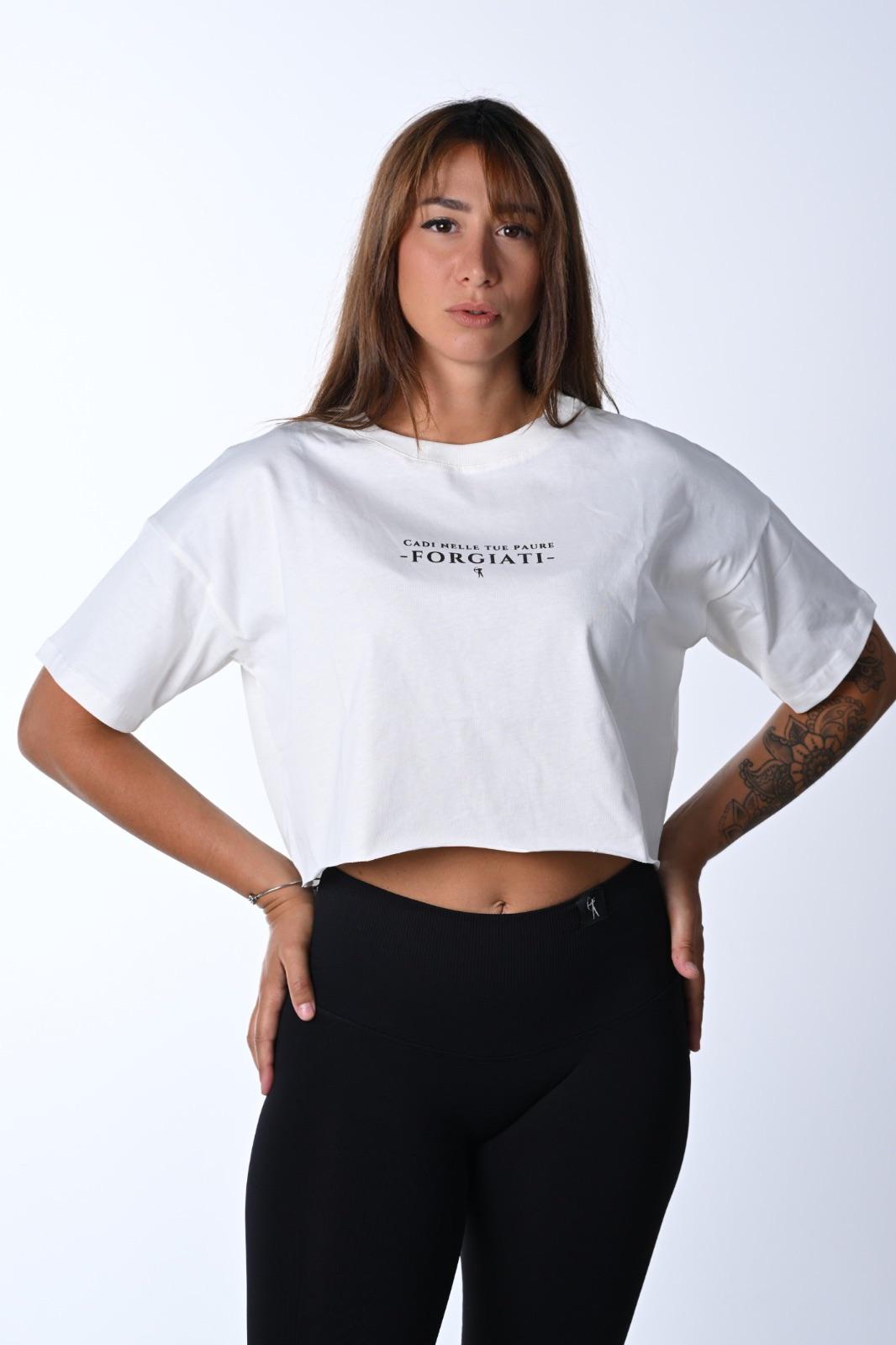 T-Shirt crop -  "FORGIATI"