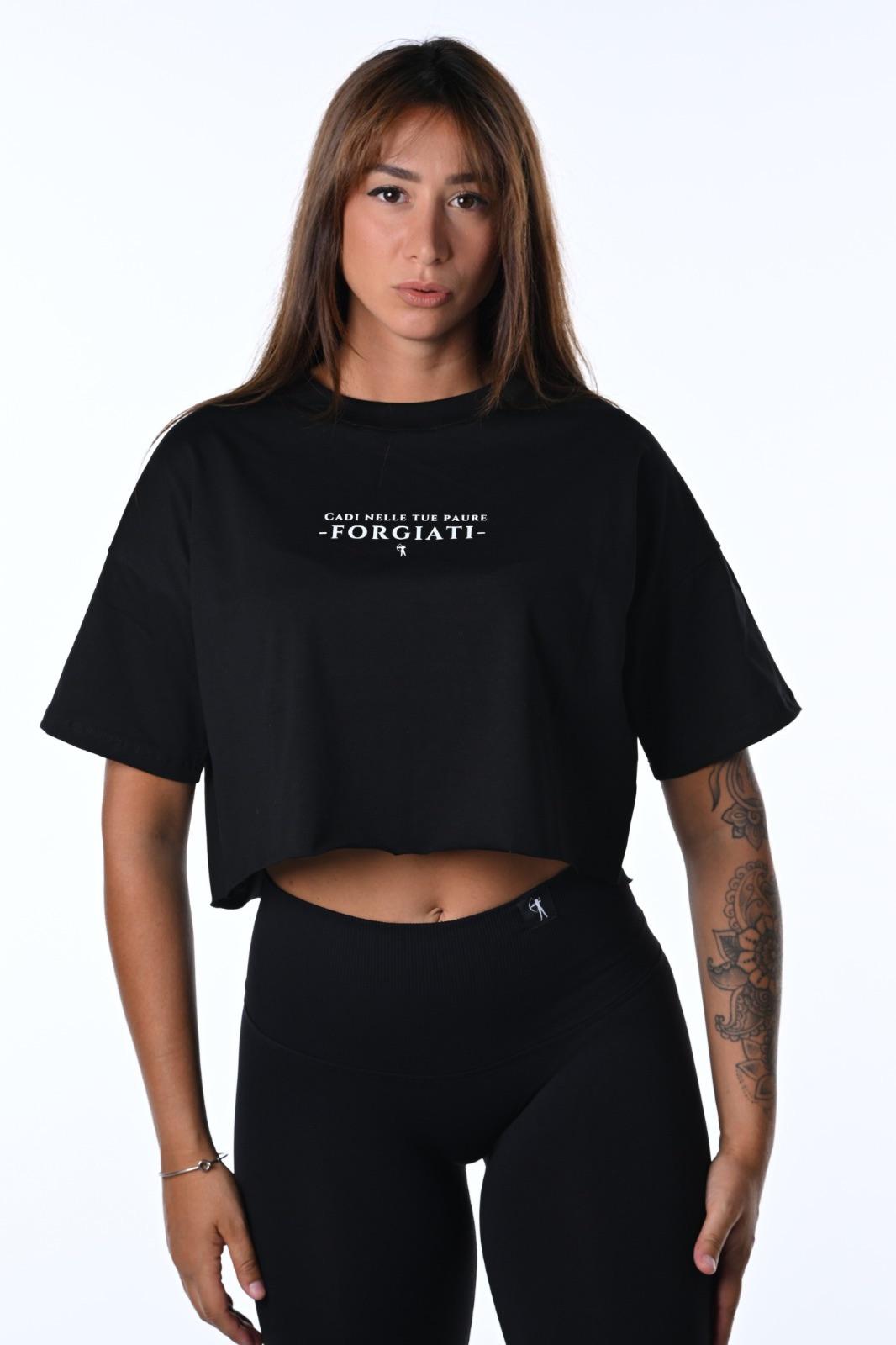 T-Shirt crop -  "FORGIATI"